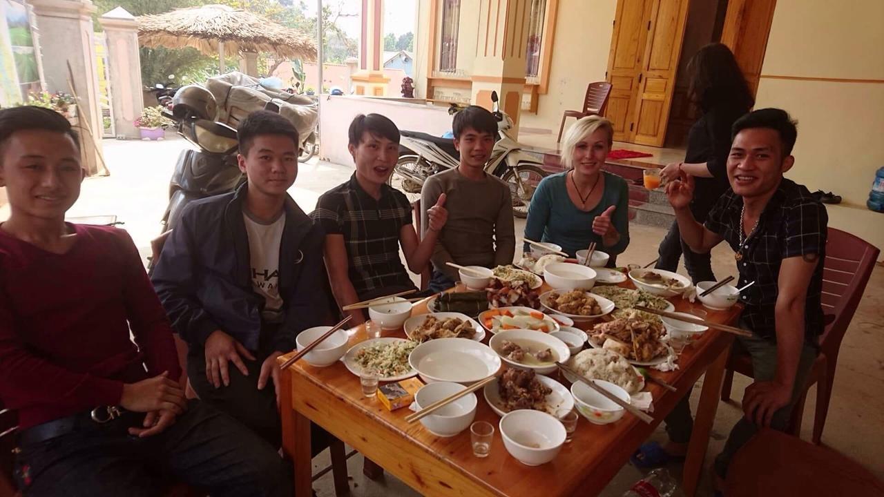 Thac Ba Family Homestay Ho To Eksteriør bilde